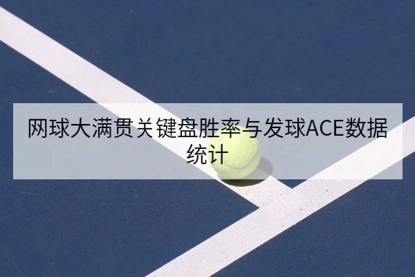 网球大满贯关键盘胜率与发球ACE数据统计