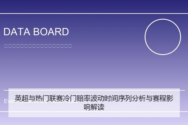 英超与热门联赛冷门赔率波动时间序列分析与赛程影响解读